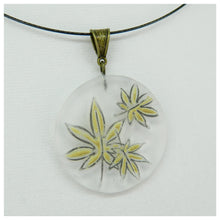 Load image into Gallery viewer, Frosted Leaf Pendant
