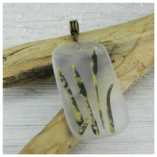Load image into Gallery viewer, Frosted Pendant with Cattails

