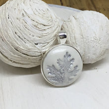 Load image into Gallery viewer, Oak Leaf Pendant in Silver

