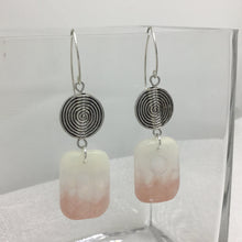 Load image into Gallery viewer, Frosted Peach Earrings and Pendant Set
